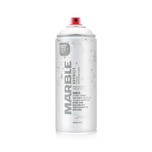 Montana White Marble Effect Spray Paint – 400 ml, Eco-Friendly Acrylic Finish
