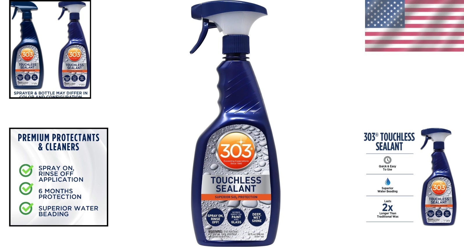 32 oz. Touchless Sealant – Quick Spray-On Solution for Paint & Glass Lustre