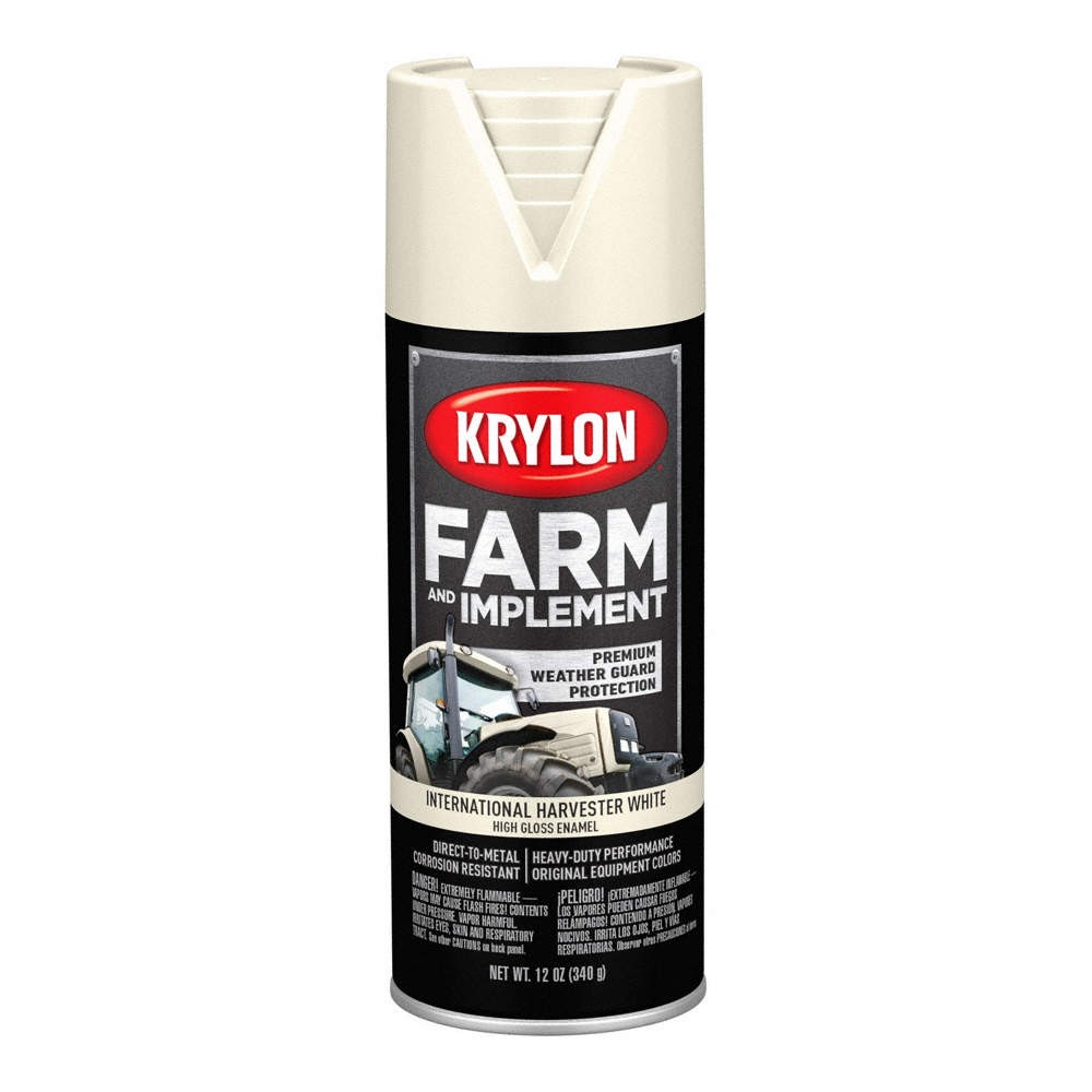 KRYLON Farm + Implement Spray Enamel, 12 oz. 833ZP7