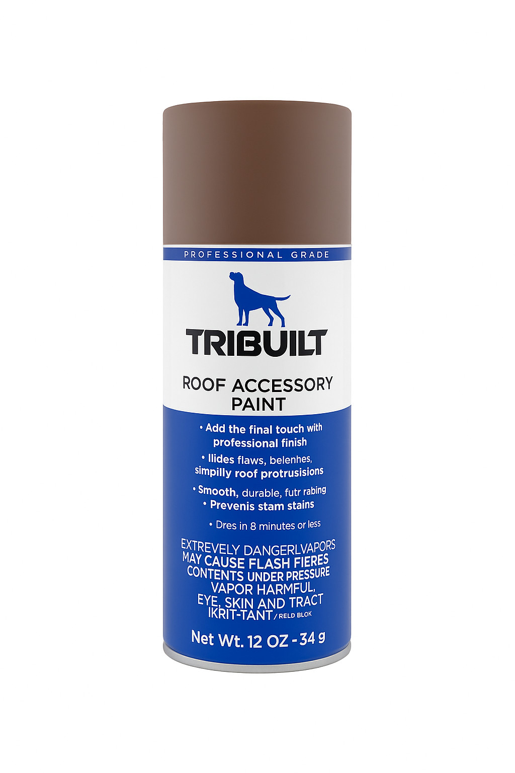 2 Pack Tri-Built Cedar Roof Accessory Paint Professional Grade 12oz