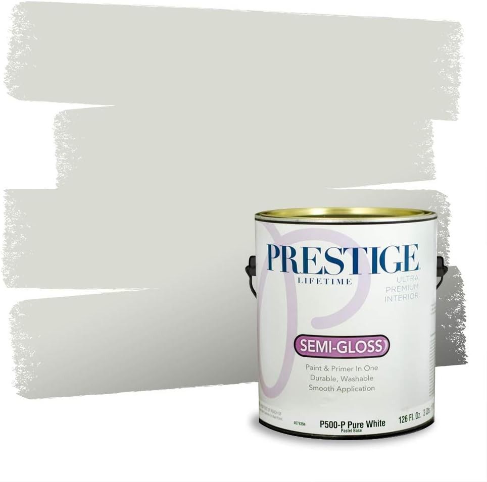 Interior Paint & Primer in One – One-Coat Satin Finish, Low VOC, Washable