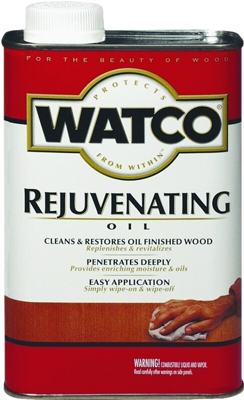 Watco 66051H Rejuvenating Wood Oil, Oil Finish Rejuvenator PINT 3410909