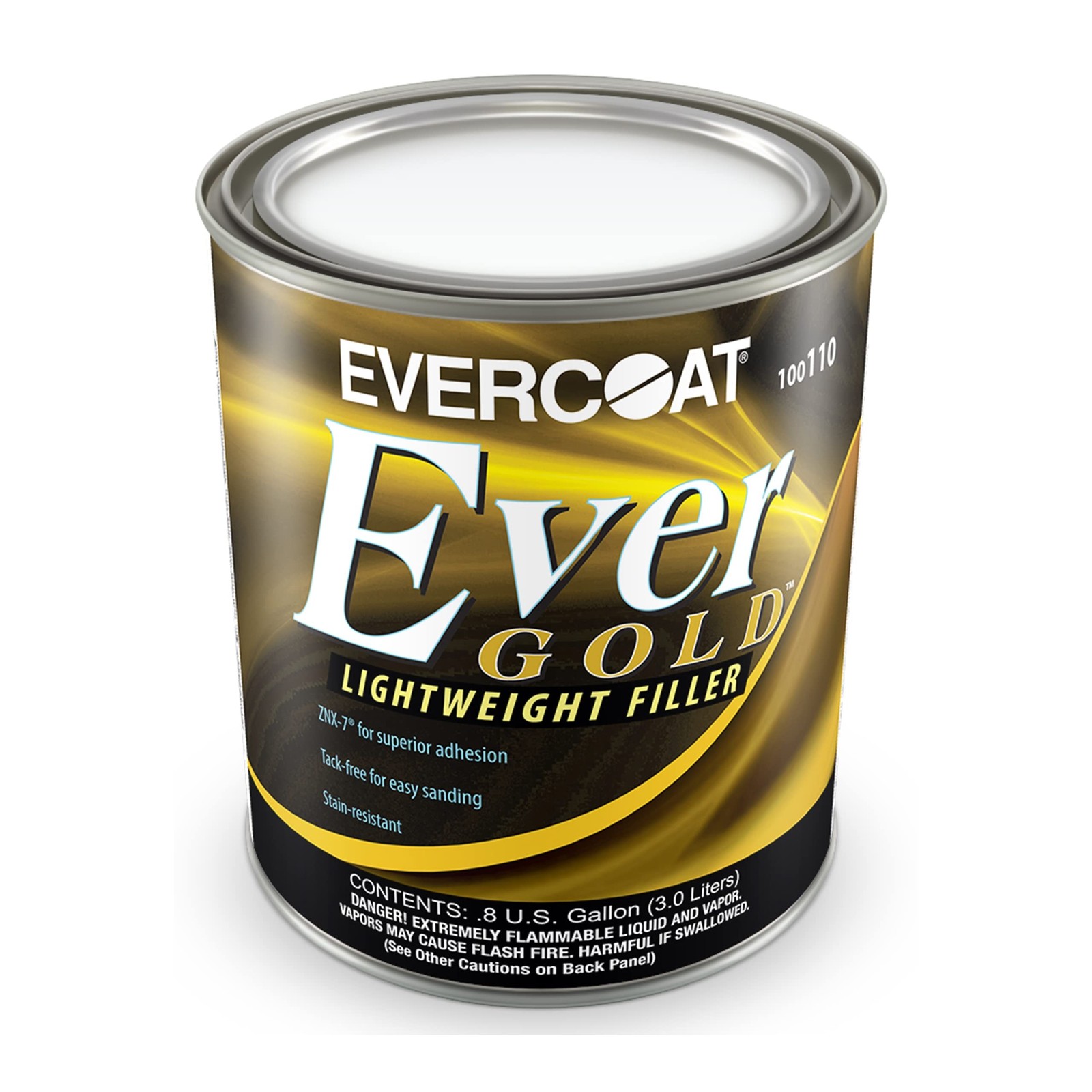 Evercoat EverGold Lightweight Filler – Easy Sanding Body Filler for Professio…