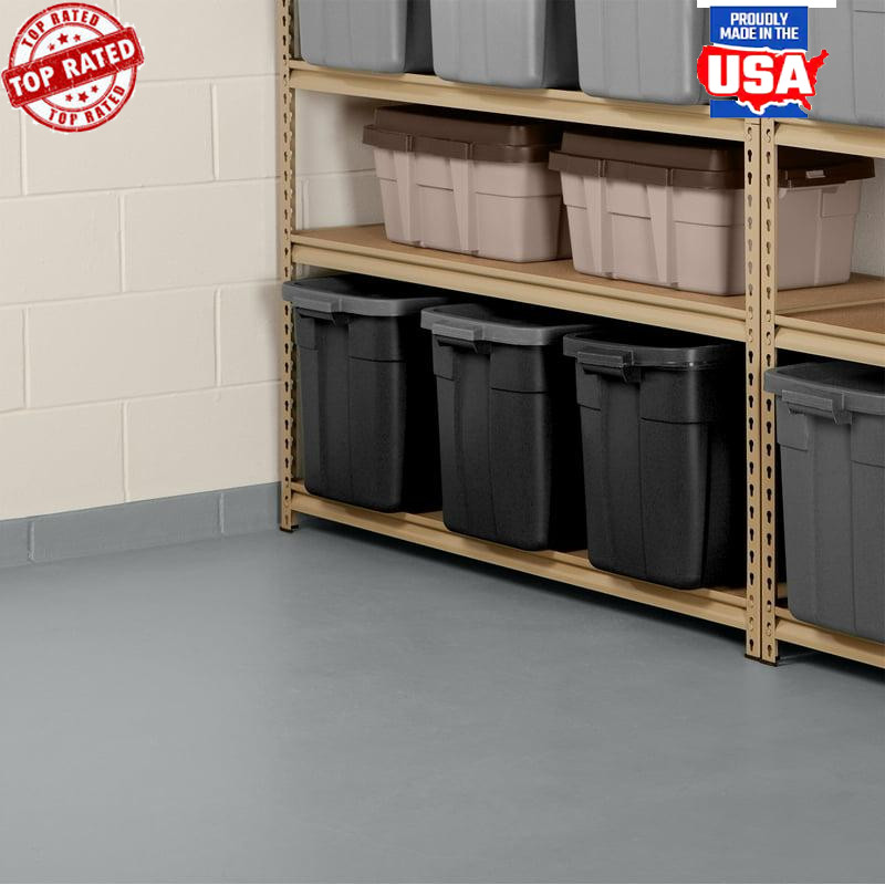 Light Gray Satin Porch Floor Paint Waterproof Slip Resistant Durable 1 Gal. New