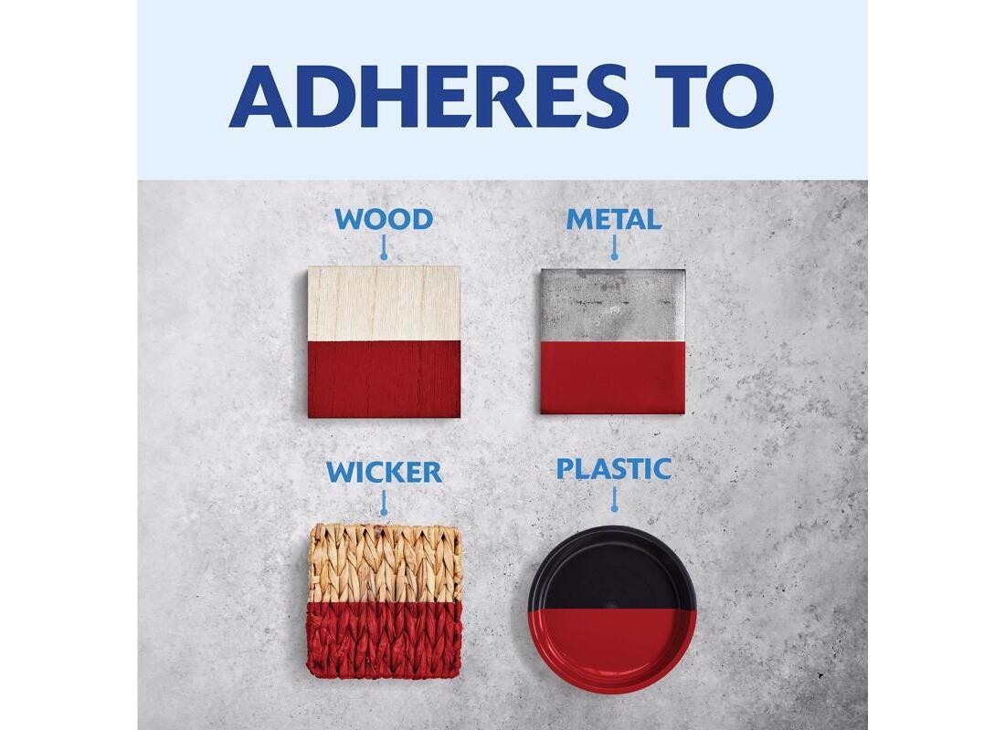 PAINTER’S Touch Gloss Spray Paint, Gloss, Colonial Red, 12 oz, Aerosol Can