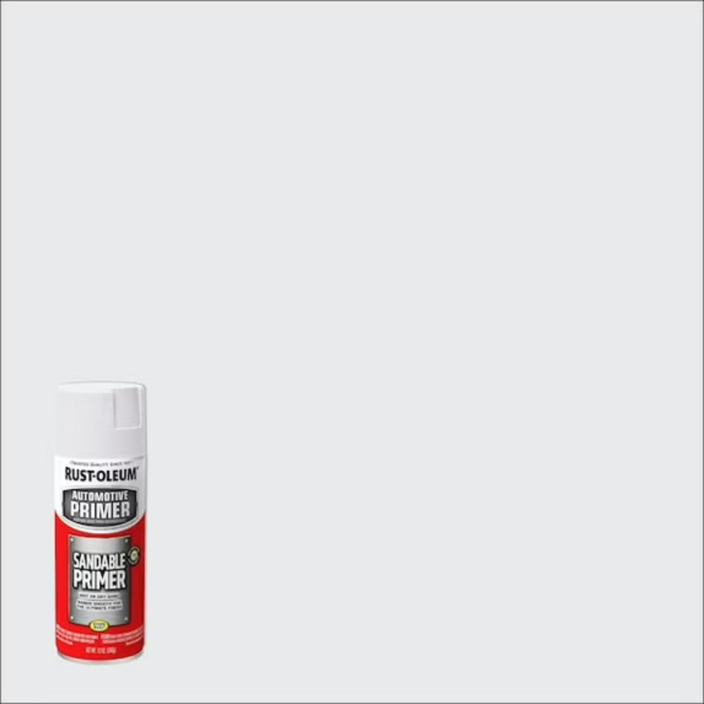 (3 Pack) Rust-Oleum Automotive Sandable Primer, White Spray Paint, 12 oz Cans