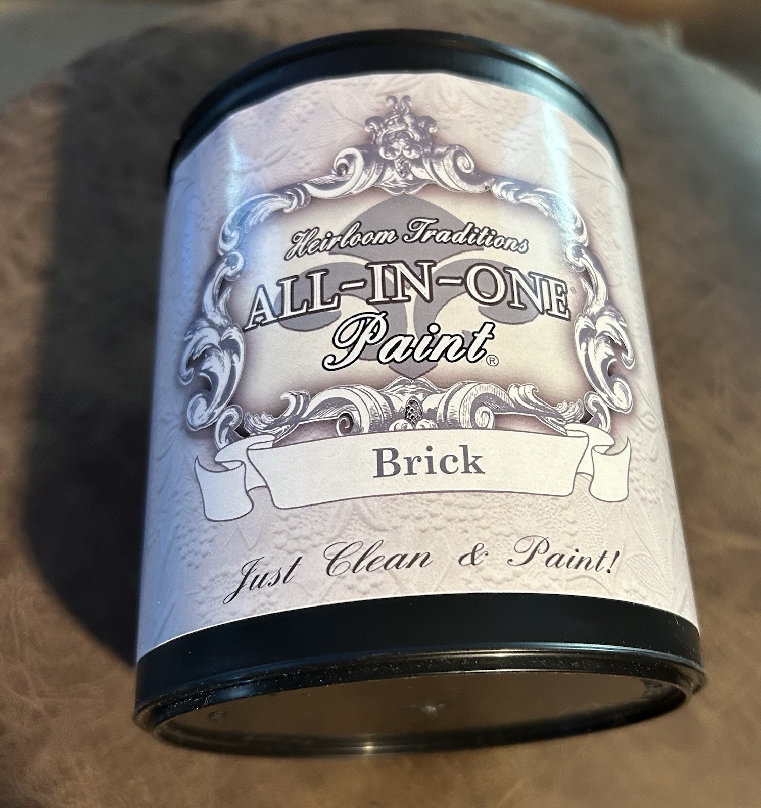 Heirloom Traditions All-in-One paint and primer Paint Brick Red One Quart