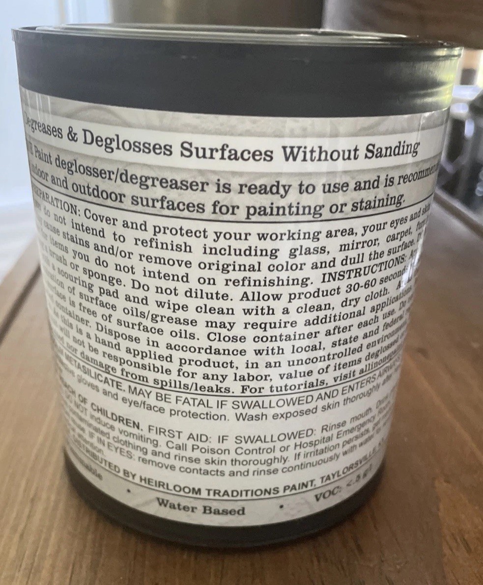 Heirloom Traditions All-In-One Surface Prep – New 32 oz