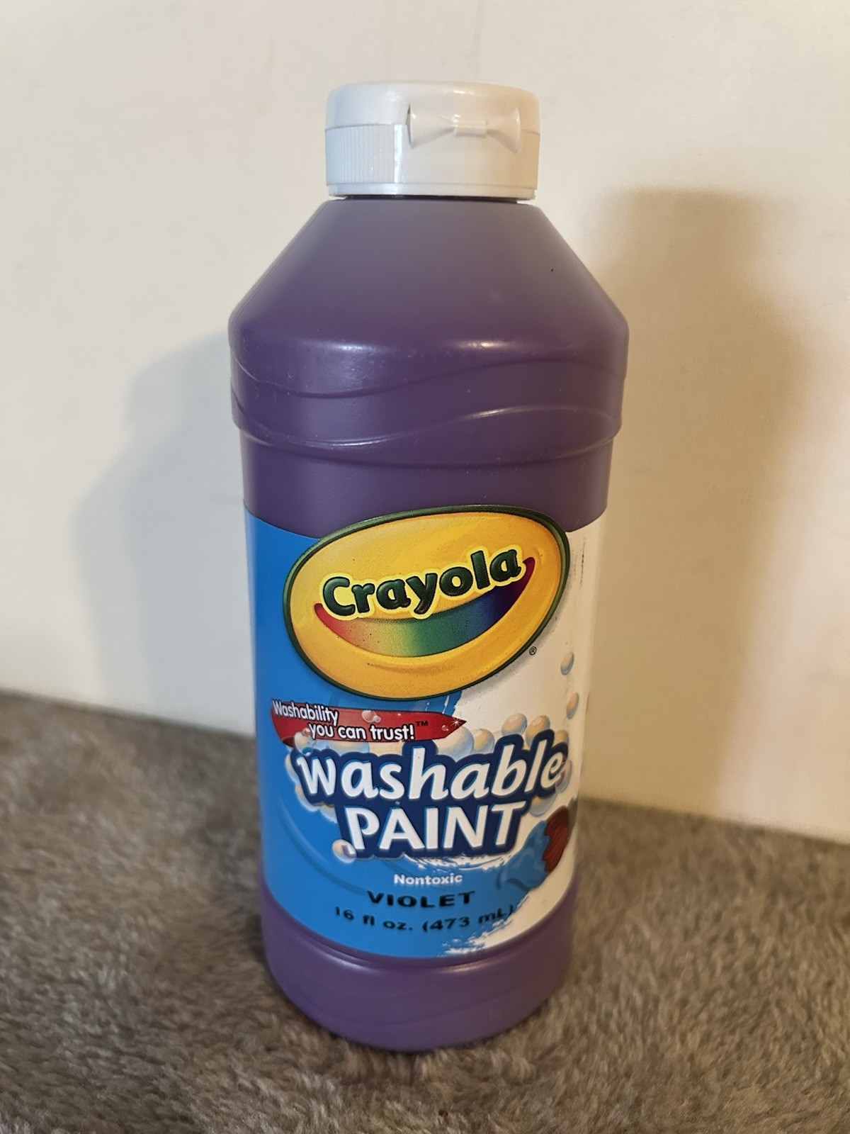 Crayola 542016007 16 oz Washable Paint – Violet New