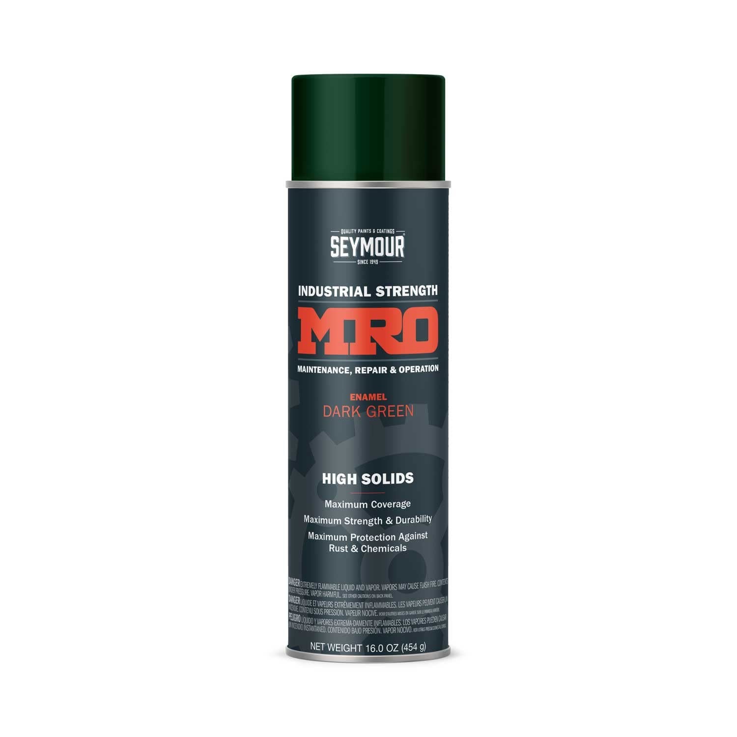620-1449 Industrial MRO High Solids Spray Paint, Dark Green 16 Fl Oz (Pack of 1)