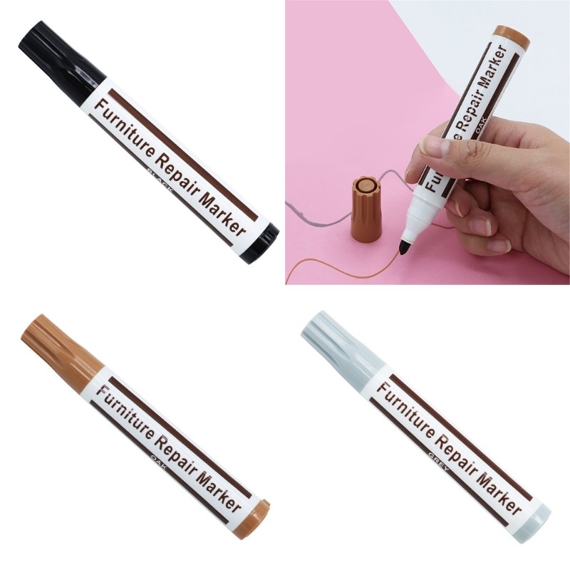 Furniture Touch Up Markers Scratch Repair Restore Pen Floor Scratches Paint Pen