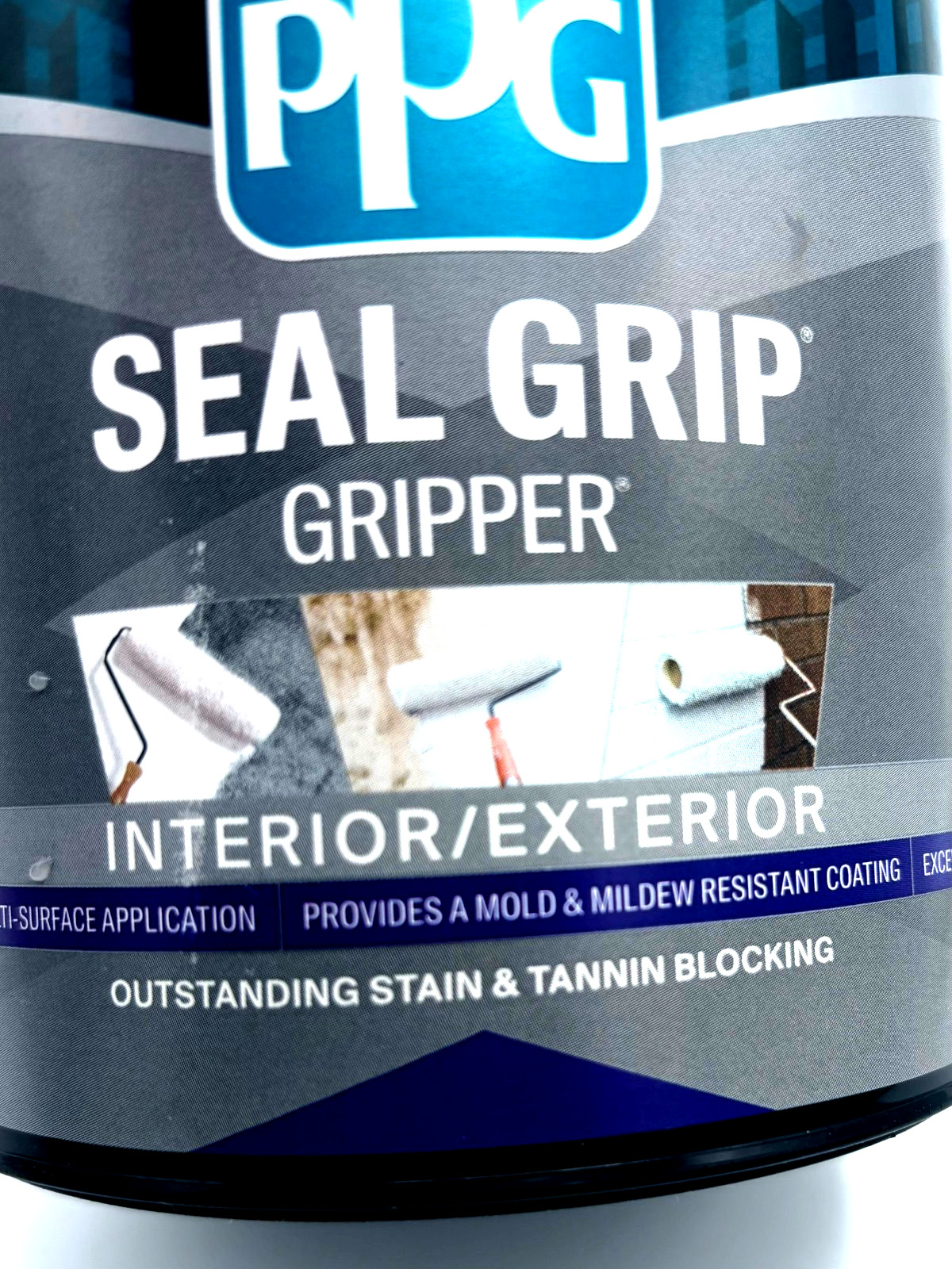 PPG Seal Grip White 1-Quart Paint Primer Sealer Interior Exterior Stain Blocker