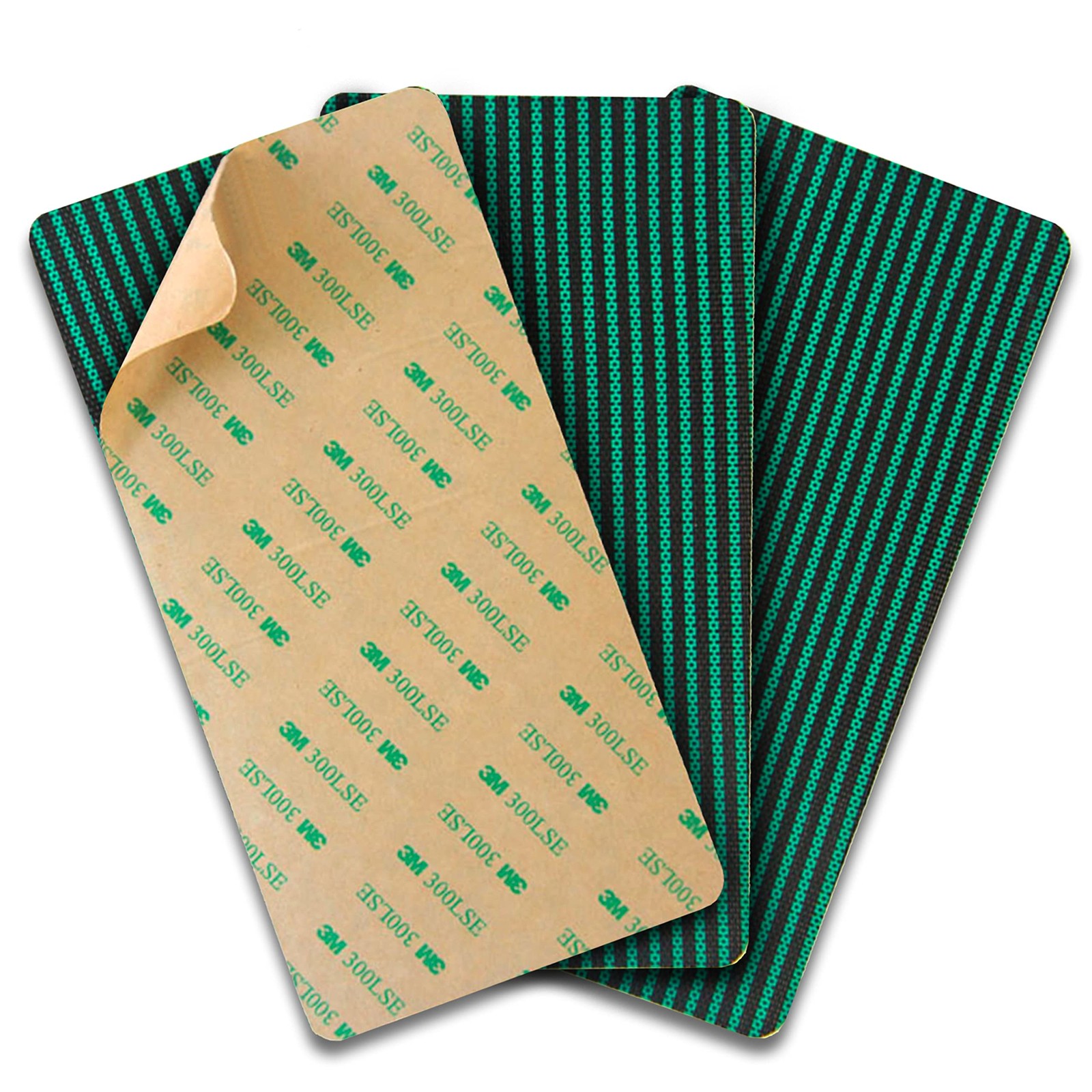 Pool Cover Patch Repair Kit, 3 Pack 4 x 8 Inch Green of 3,