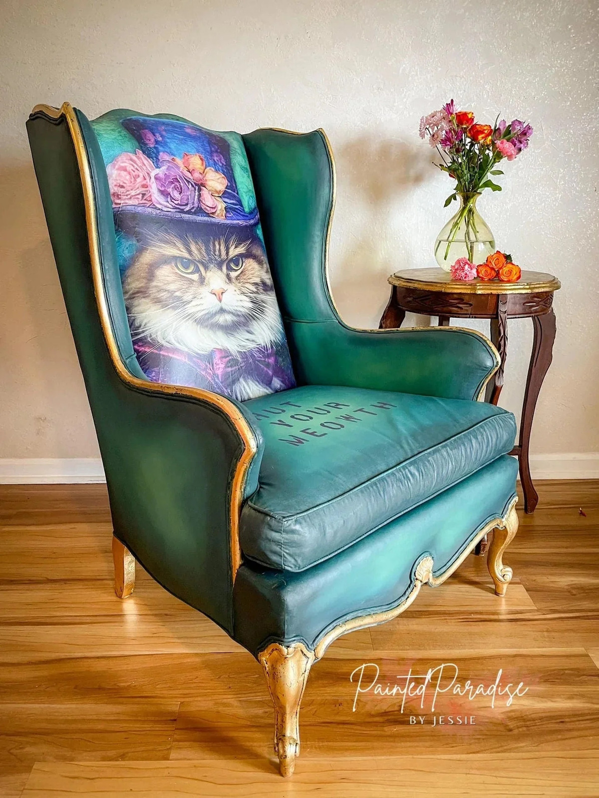 Sour Puss | Large Decoupage Tissue Paper | Furniture | Arts & Crafts | 21×29 or