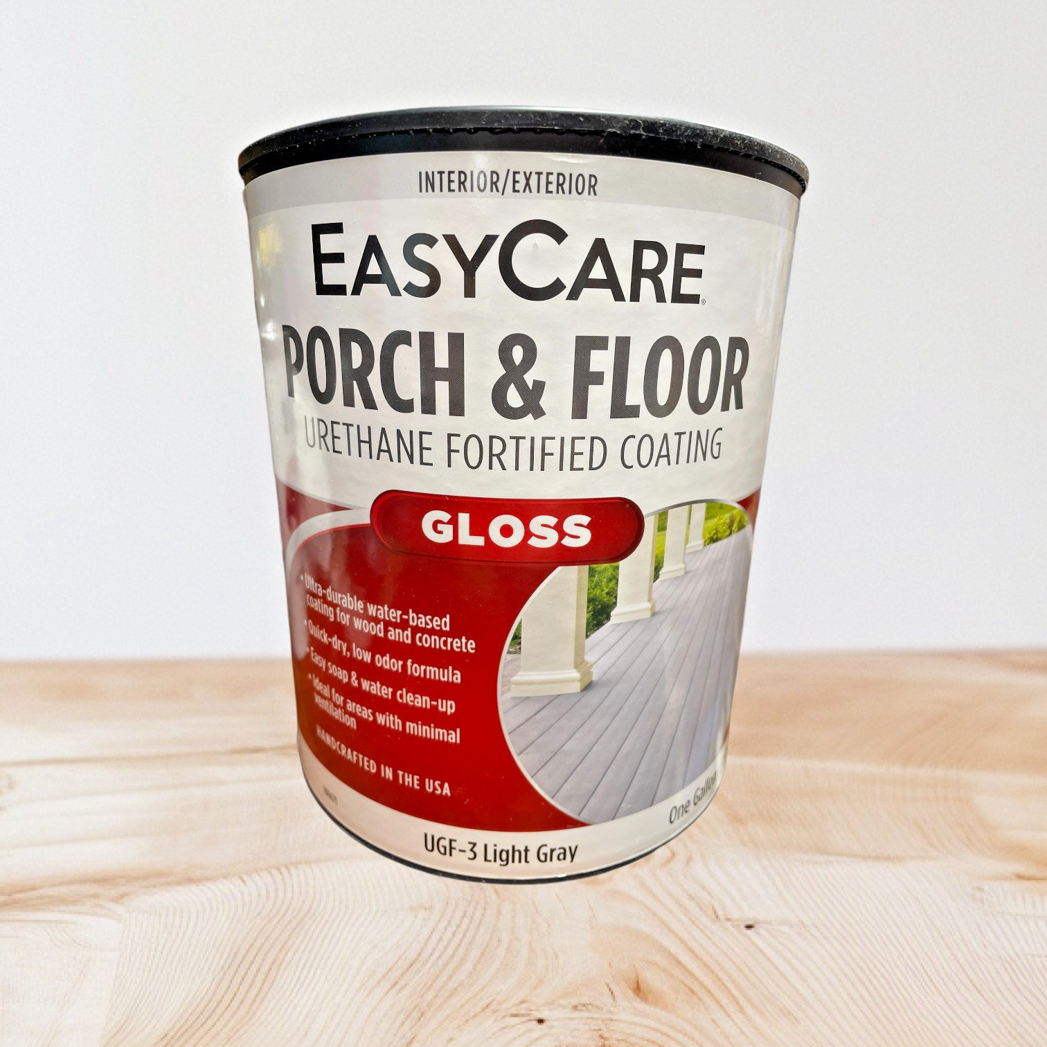 4 Gallons Light Gray UGF-3 Paint – EasyCare & Painter’s Select – Wood Concrete