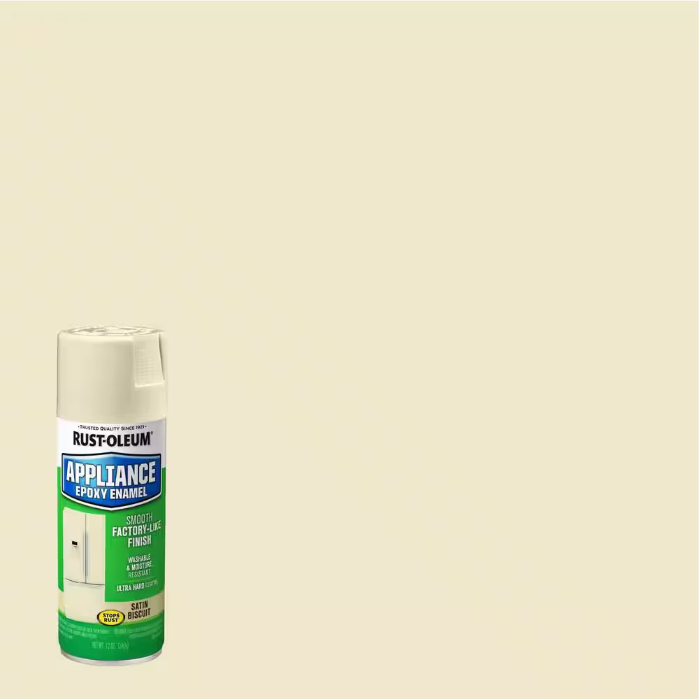 12 Oz. Appliance Epoxy Gloss Biscuit Spray Paint (6 Per Pack) Free Shipping