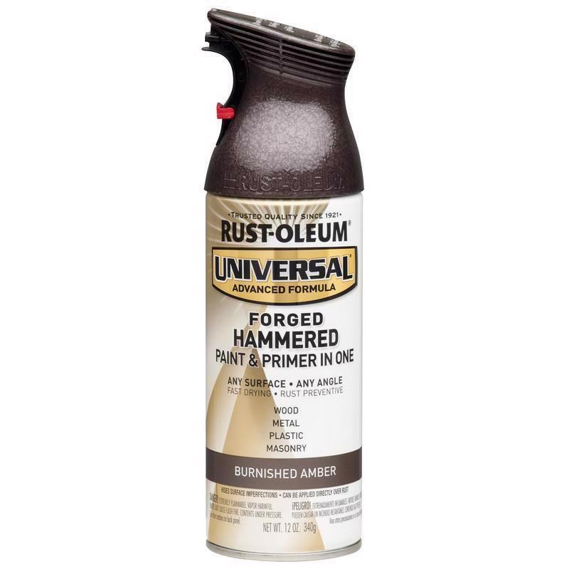 Rust-Oleum Universal Hammered Burnished Amber Spray Paint 12 oz 271480