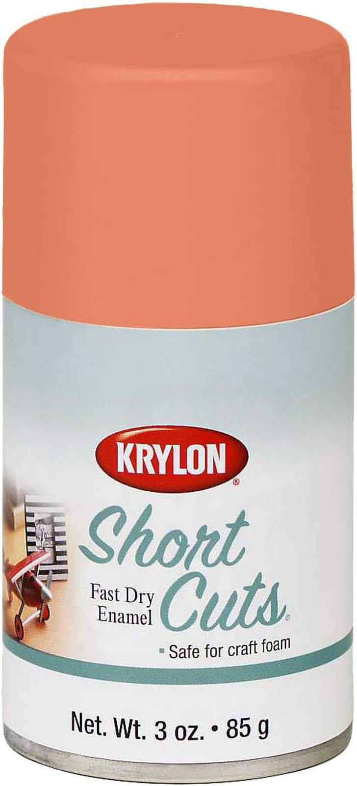KSCS08300 Short Cuts Aerosol Paint, Ripe Peach, 6 1