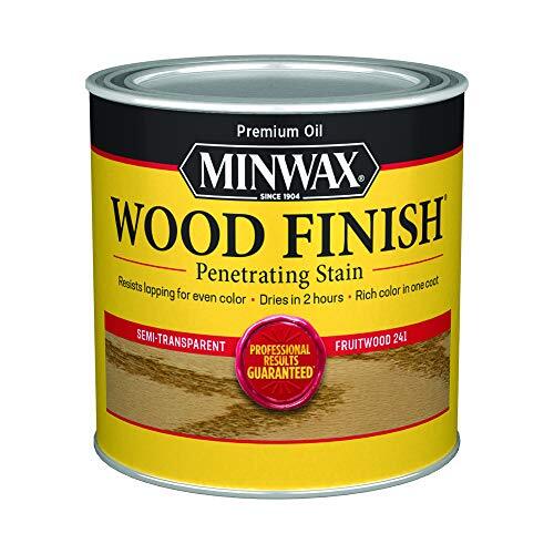 1/2 pt Minwax 22410 Fruitwood Wood Finish Penetrating Assorted Sizes , Colors