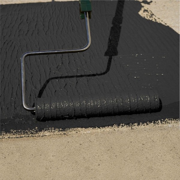 Rust-Oleum 397833 Epoxy Coating, Black, 4 Gal, Pail