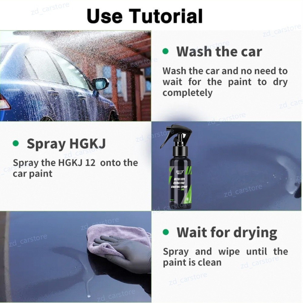 1/2/3 Pcs Quick Effect Coating Agent for Car – 2026 Upgrade Car Coating Spray US