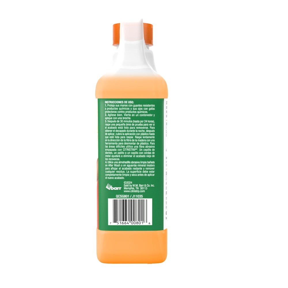 (2 pack) Paint & Varnish Stripping Gel, Citrus Scent, 1 Quart