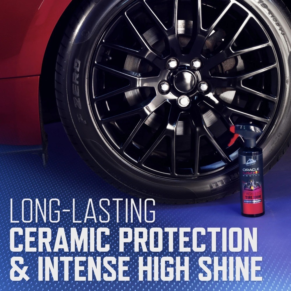 Podium Series Tire Shine High Gloss Hybrid Ceramic Spray, Long Lasting Shine