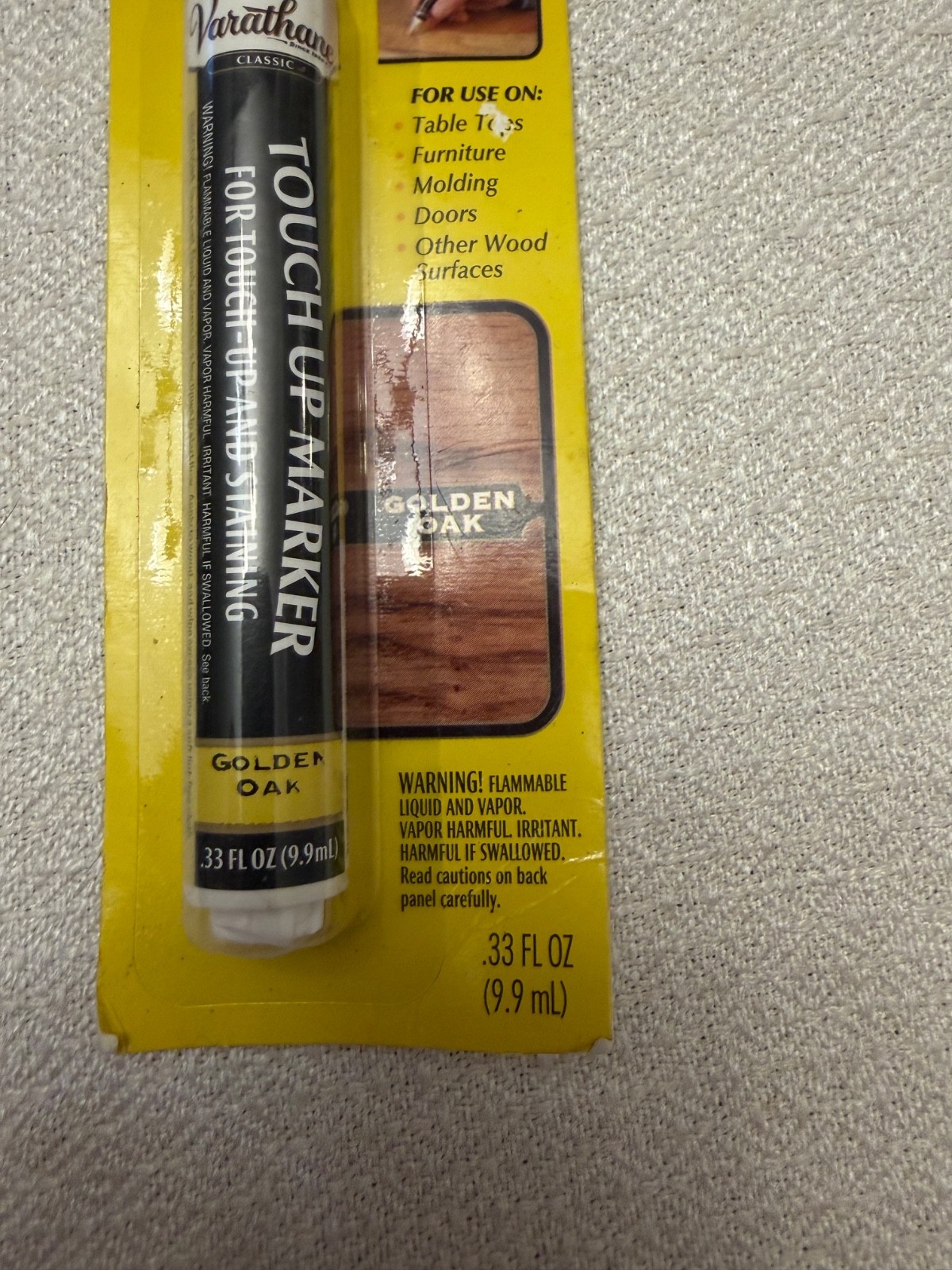 Varathane Touch-Up Marker Golden Oak .33oz
