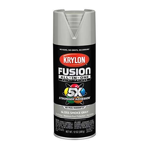 Smoke Gray 12 Ounce Spray Paint Superior Adhesion Indoor Outdoor Use Rust Pro…