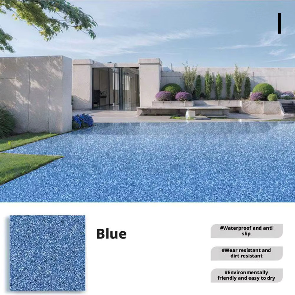 Louis Forest Epoxy Floor Paint, High-Gloss Marble Finish, Waterproof, Water-Base
