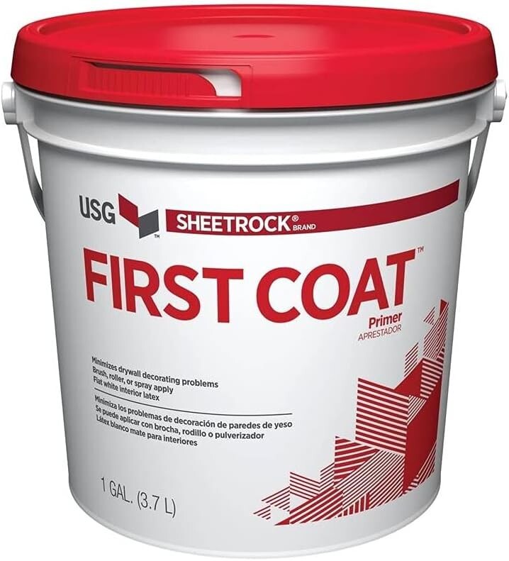 USG Sheetrock First Coat White Flat Latex Primer 1 gal