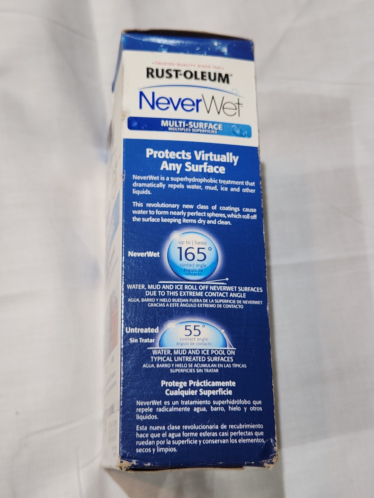 Rustoleum Never Wet Multi-Surface Liquid Repelling Treatment Kit Frosted Clear