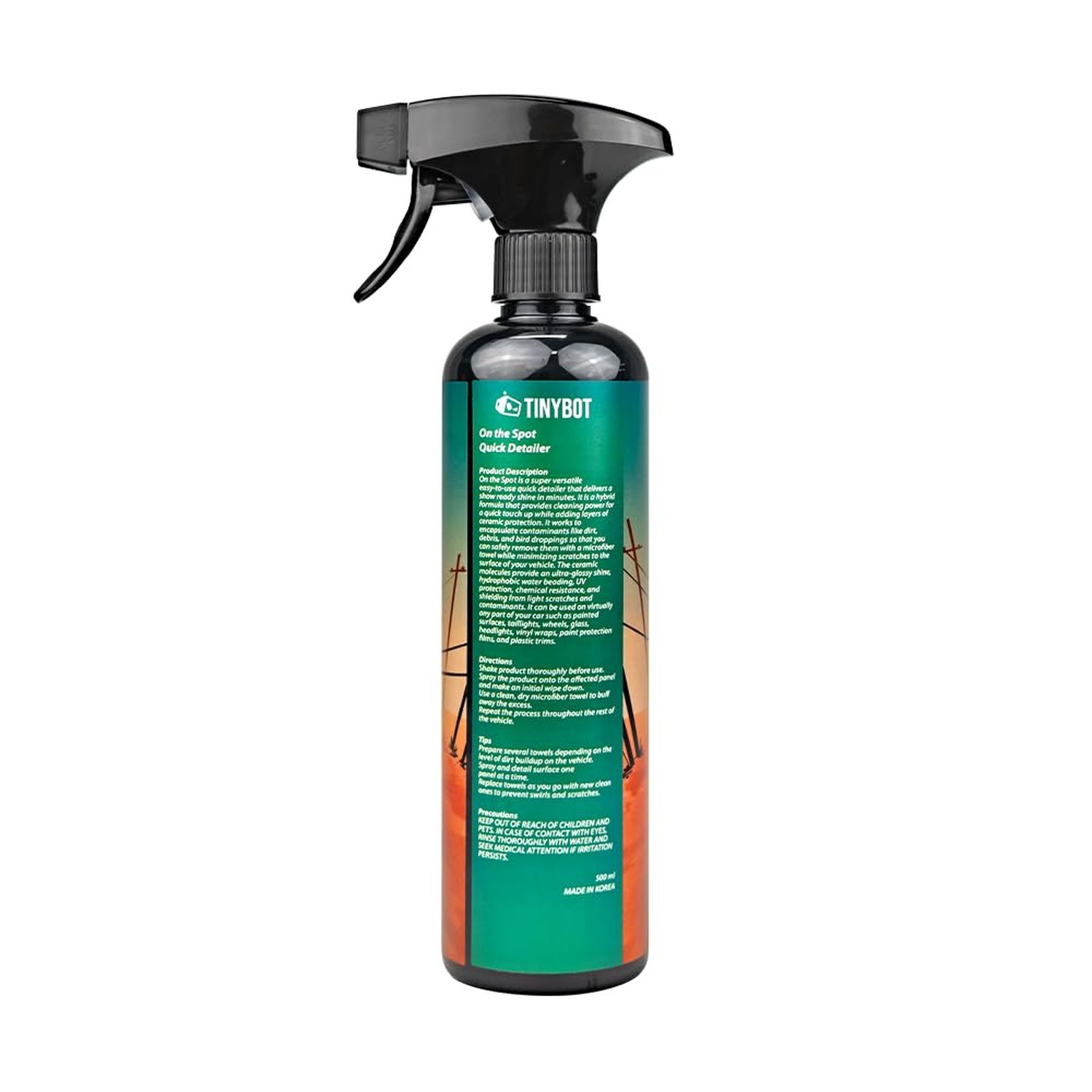 Tinybot On the Spot Quick Detail Spray- For Gloss Finish Vehicle – Waterless …