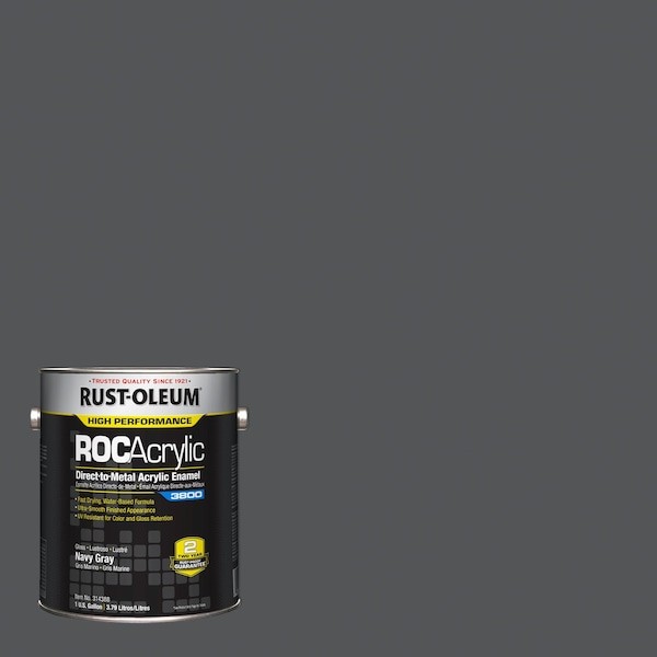 Rust-Oleum 314388 Acrylic Enamel Coating, Navy Gray, 1 Gal