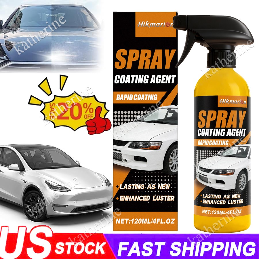 Car Coating Spray,Quick Effect Coating Agent,Car Scratch Wax Polish Spray Liquid