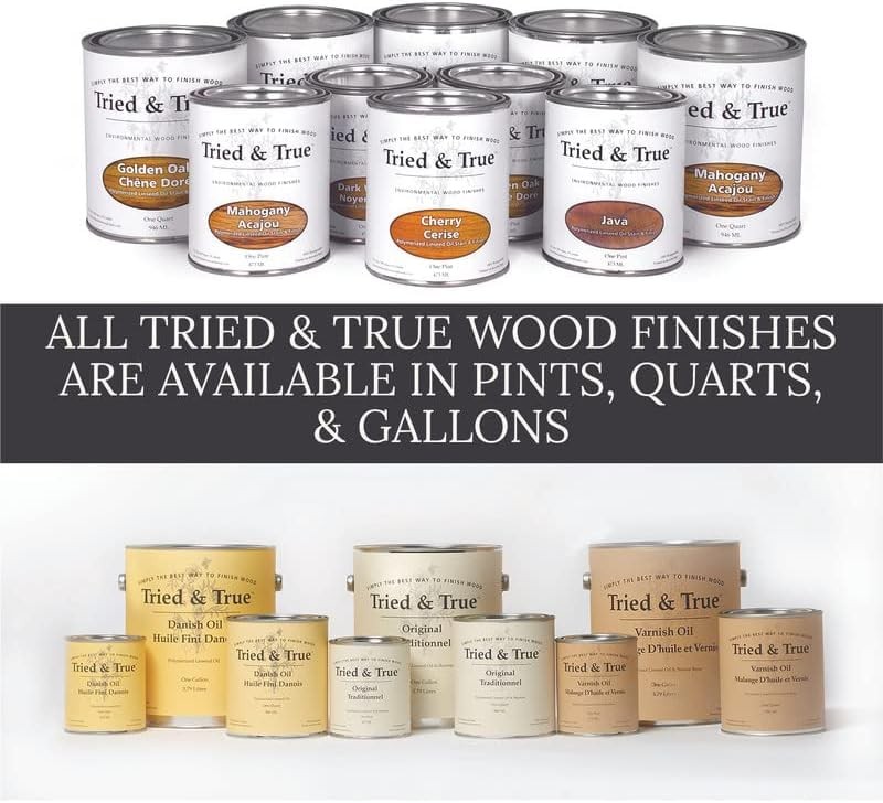 Danish Oil 8 oz – Polymerized Linseed Wood Finish Sealer, Food Safe