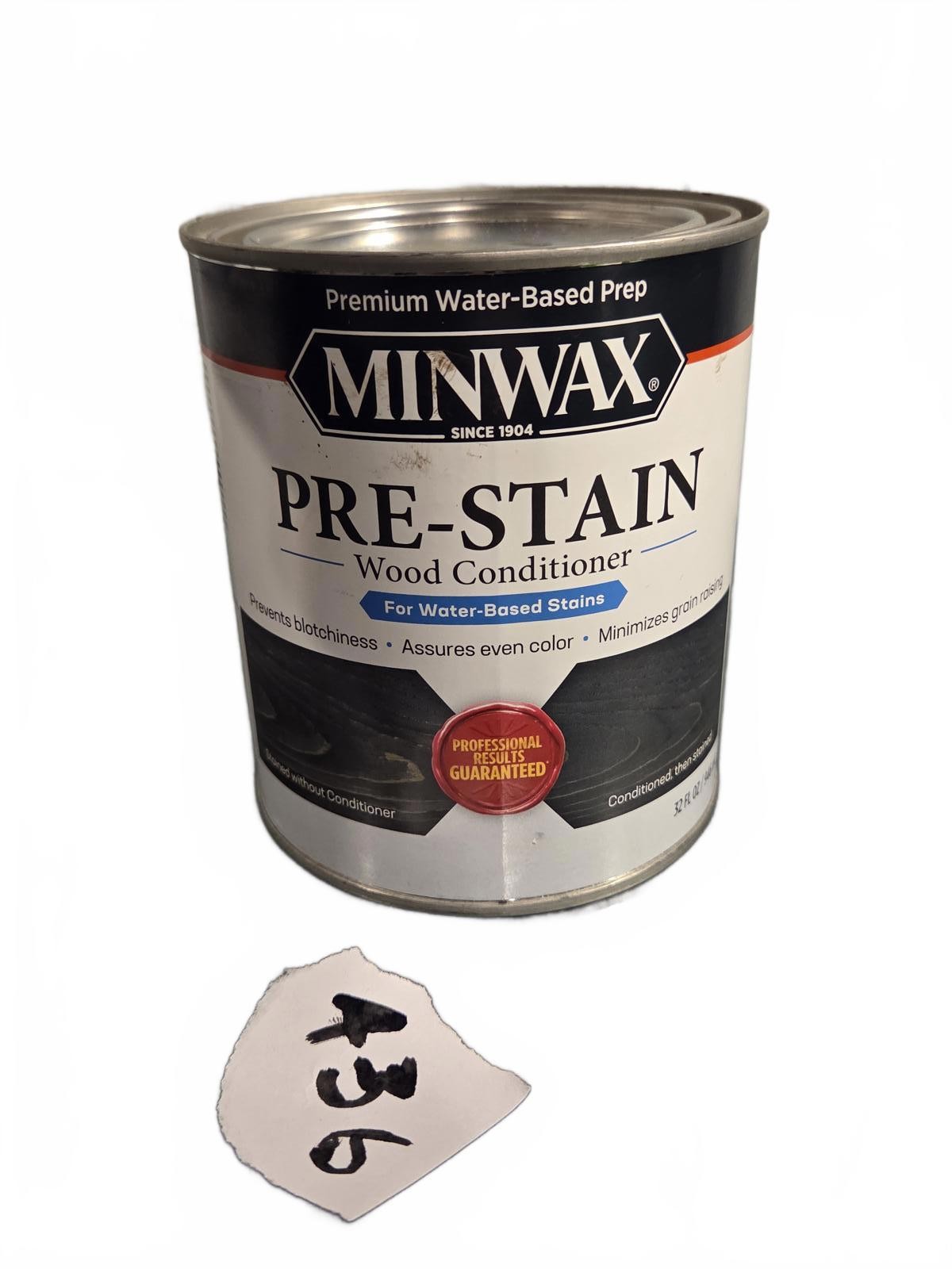 Minwax Pre-Stain Wood Conditioner | Water-Based – 1 Quart