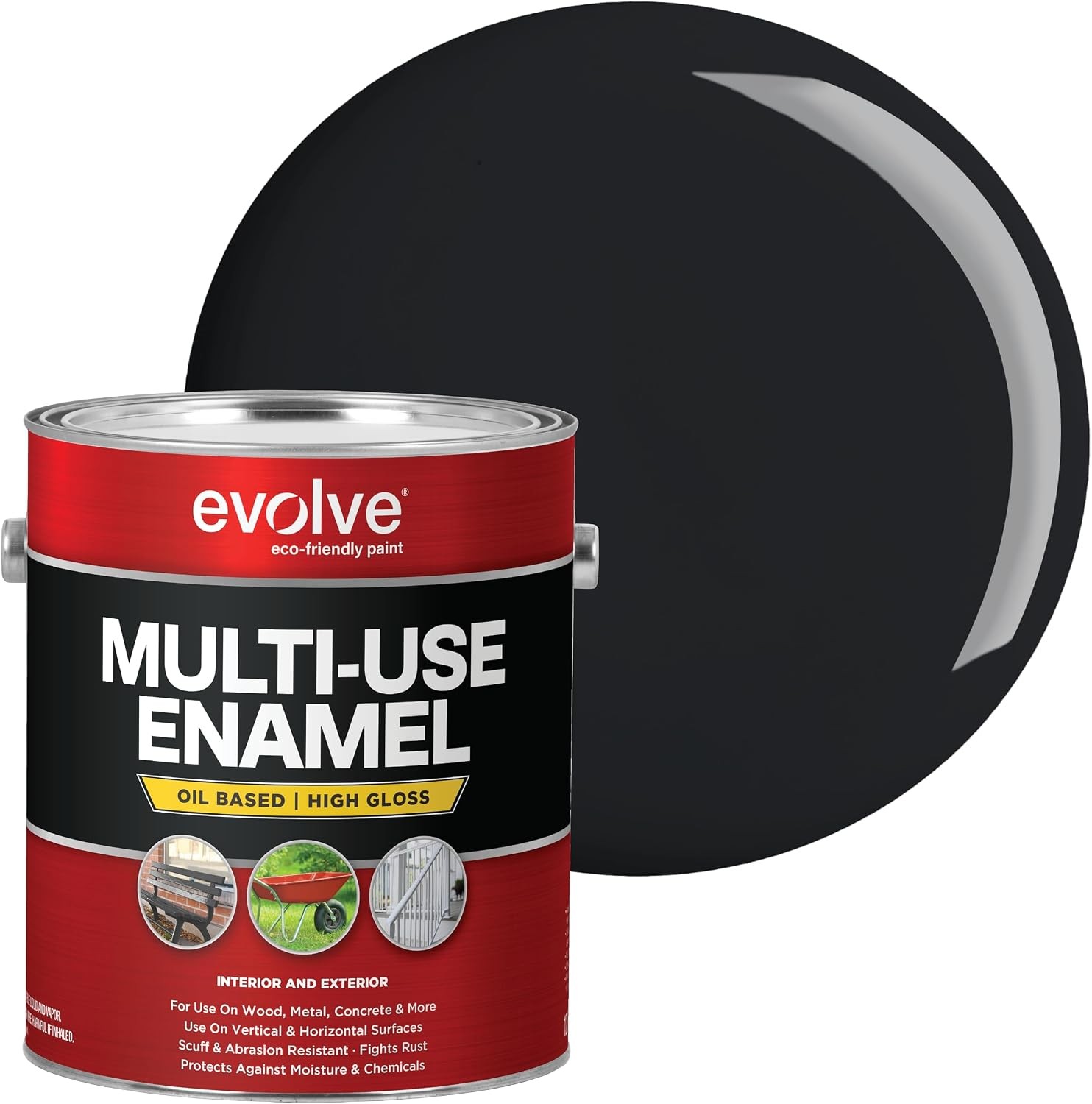 Multi-Purpose Alkyd Enamel – Interior Exterior Oil-Based Paint for Wood Metal