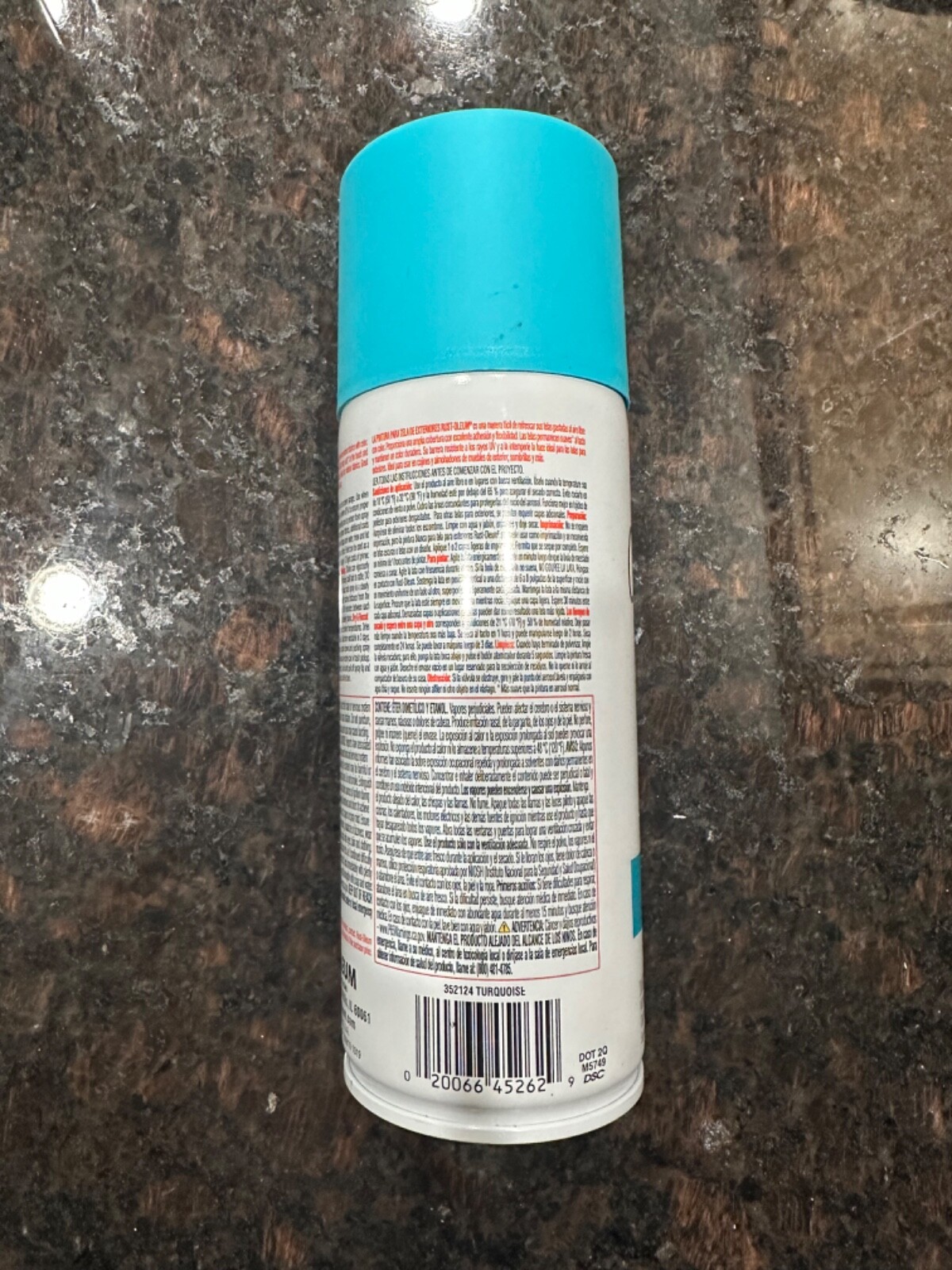 3 cans – Turquoise, Professional Fabric Spray Paint, 12 oz. Fabric Spray Paint