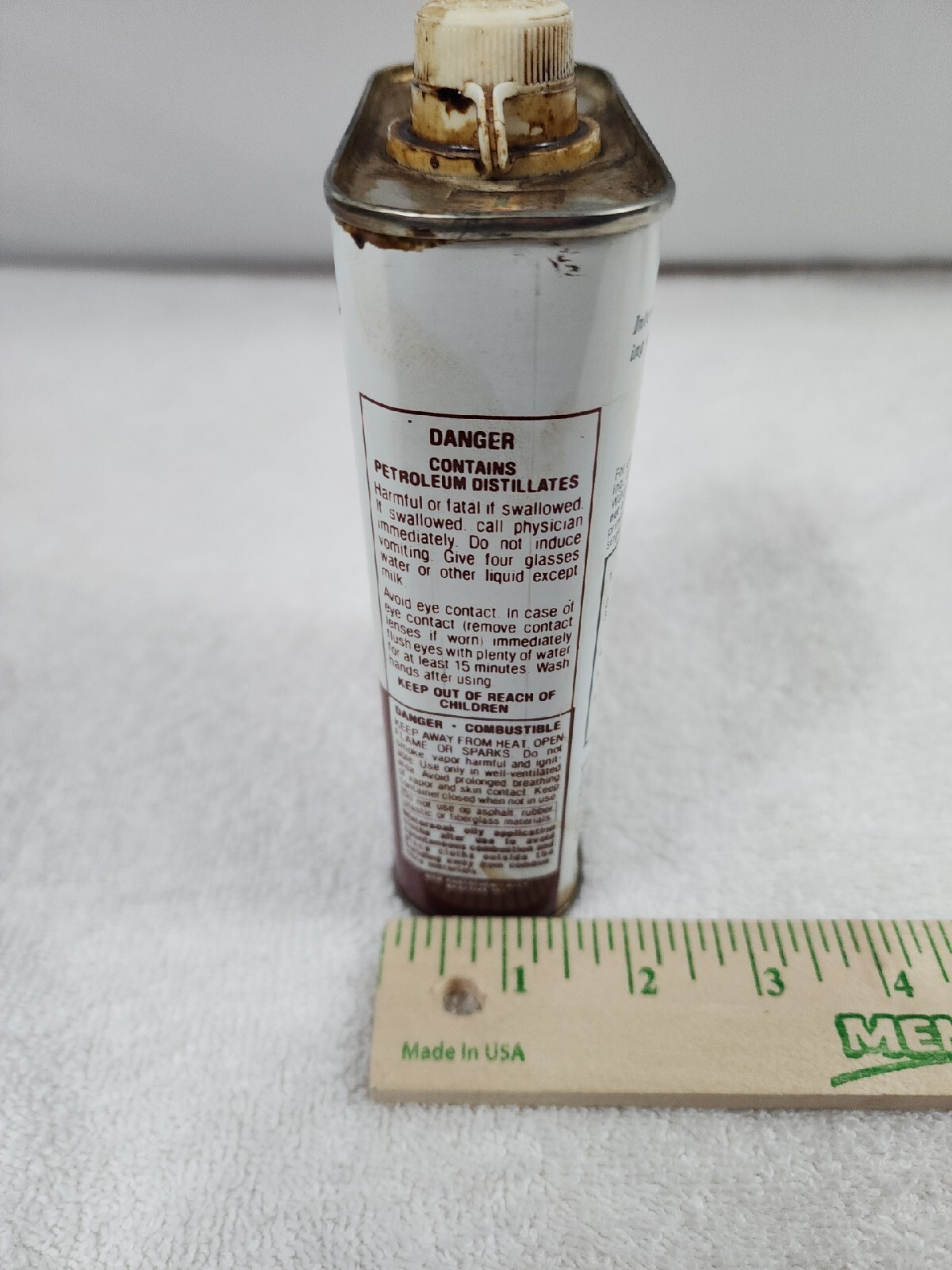 Vintage Watco Danish Oil Finish Dark Walnut Color Partial can.