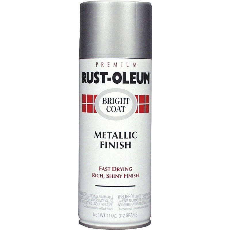 Rust-Oleum 7715830 Rust Preventative Spray Paint, Metallic, Aluminum, 11 oz, Can