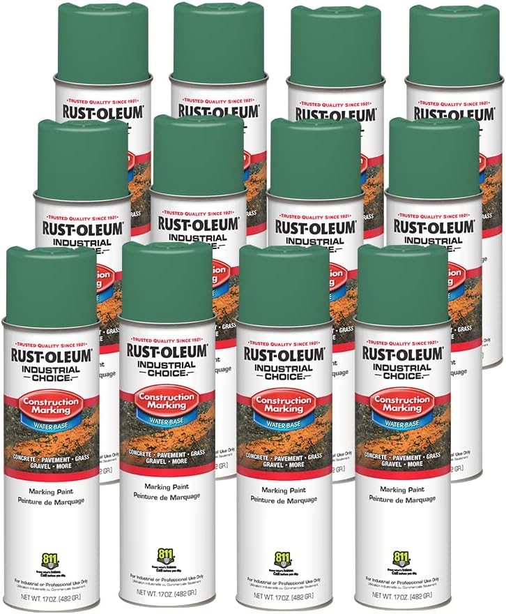 Rust-Oleum 314062-12PK Industrial Choice M1400 System Water-Based Construction M