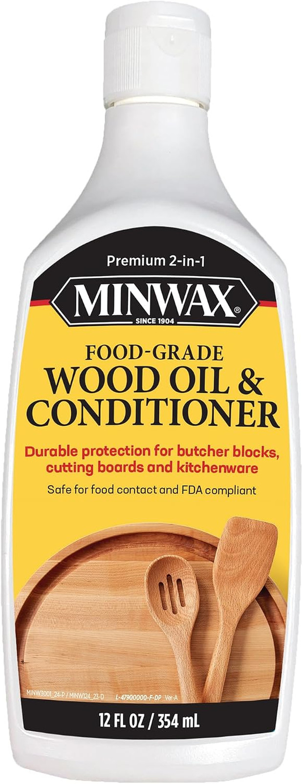 Food-Grade Wood Oil & Conditioner, 12 Fl. Oz.