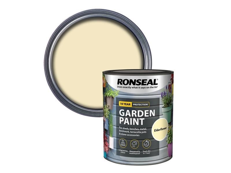 Ronseal – Garden Paint Elderflower 750ml
