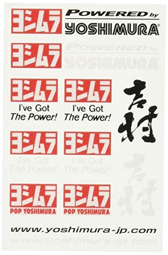 Yoshimura Variety Small Sticker 7.5×11.5cm YOSHIMURA 904-212-1000from JP