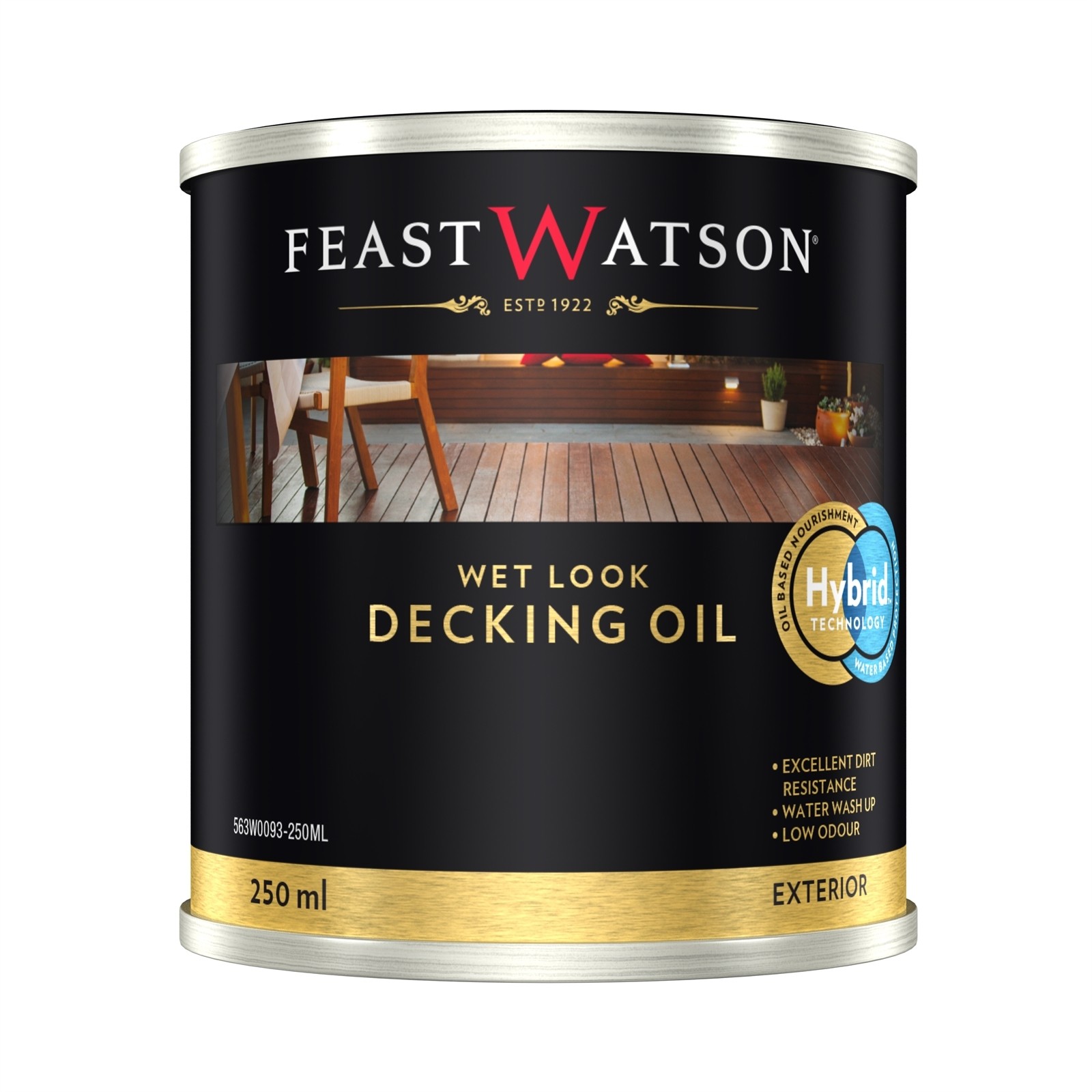 Feast Watson 250ml Wet Look Decking Oil – 250ml