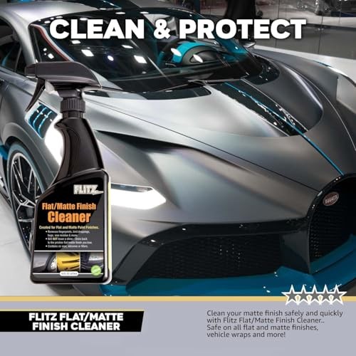 Flat Matte Finish Cleaner – 16oz Bottle of USA 16 Fl Oz (Pack of 3) Unscented