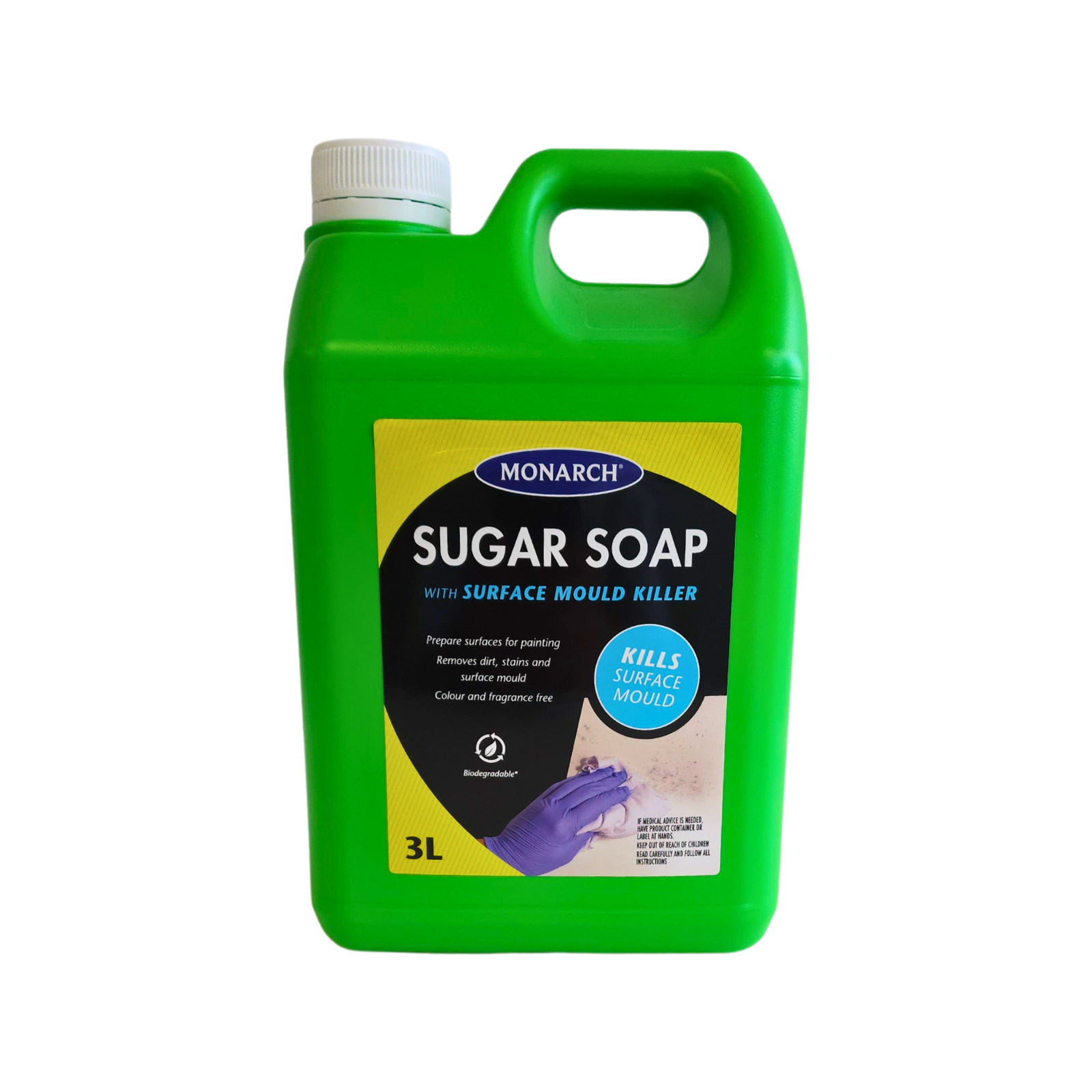 Monarch 3L Sugar Soap with Mould Remover