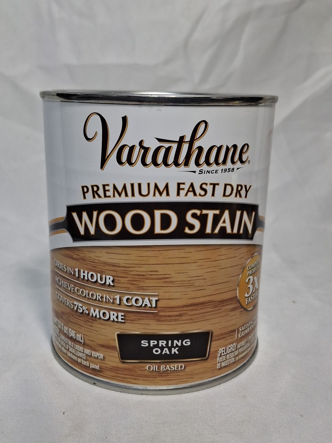 Varathane 262004 Spring Oak Premium Oil-Based Wood Stain, 1 Quart / 32 fl oz