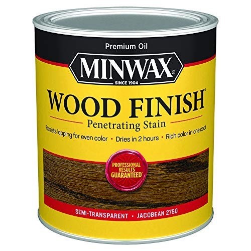 Minwax Jacobean 2750 Wood Stain 1 Quart Deep Penetrating Oil Based Finish